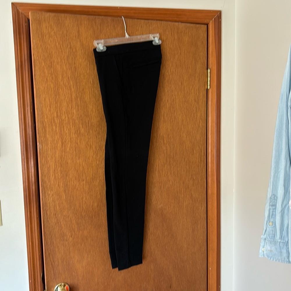 ATHLETA PANTS!! With pockets, front zipper, stitched down seams in front.